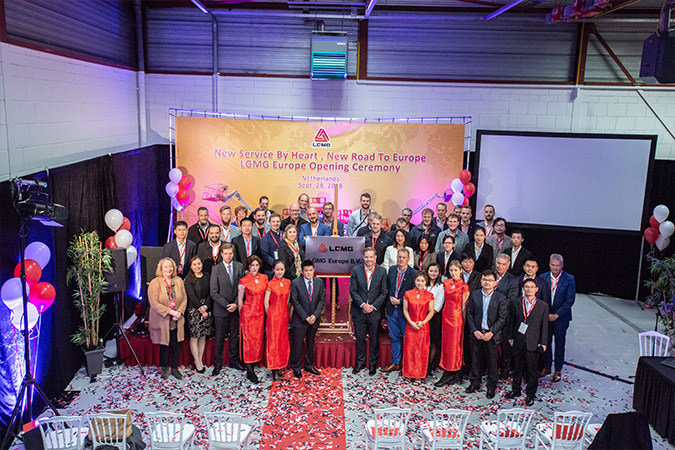 2018年中国·5001拉斯维加斯(股份)有限公司重机欧洲公司成立